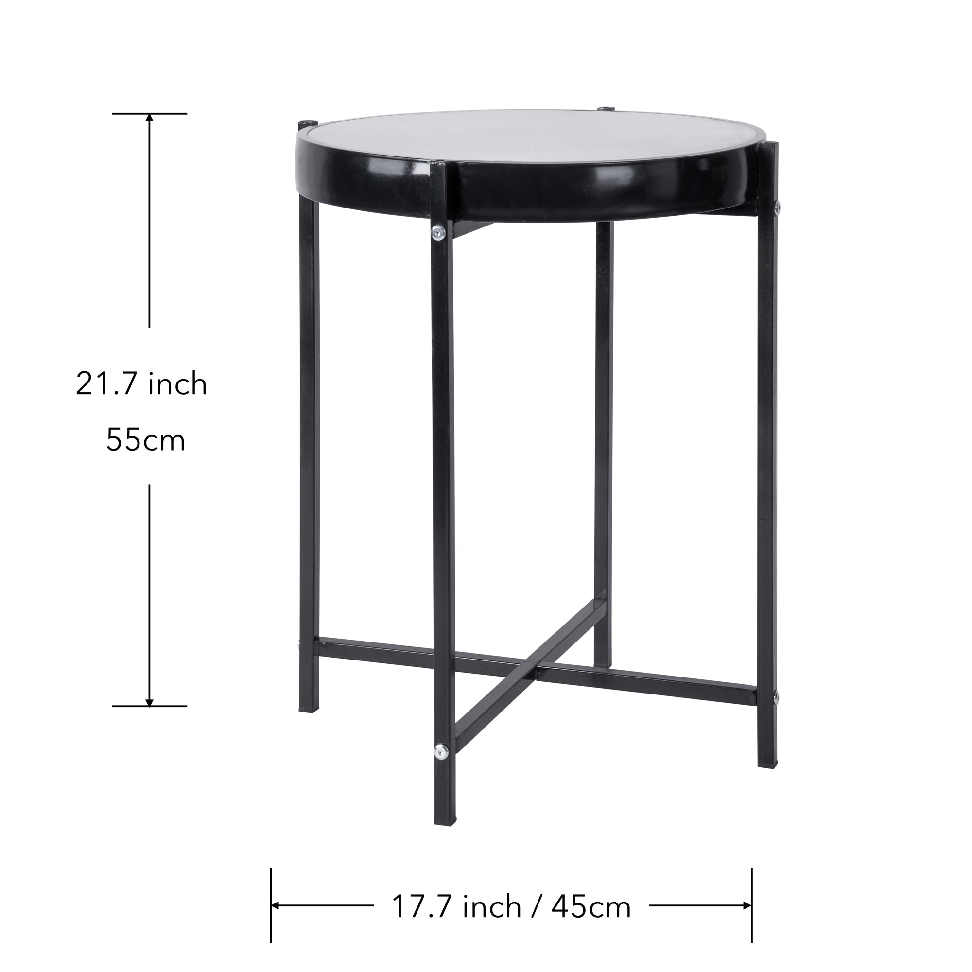 Industrial Style Mechanical Clock Coffee Table-4