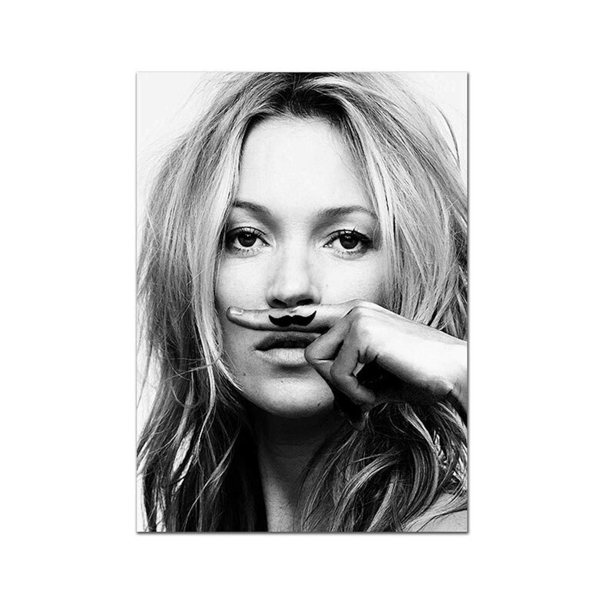Svart-hvitt Plakatsett – Kate Moss Vogue Vintage-3
